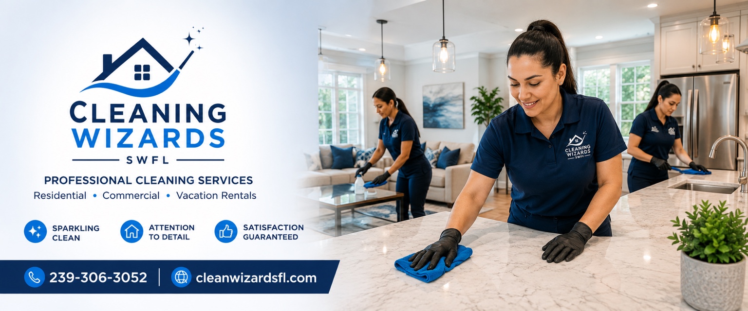 Residential cleaning work