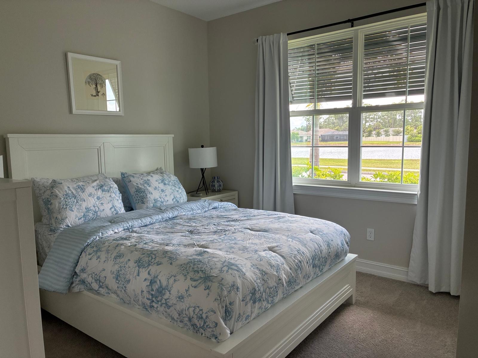 Clean bedroom