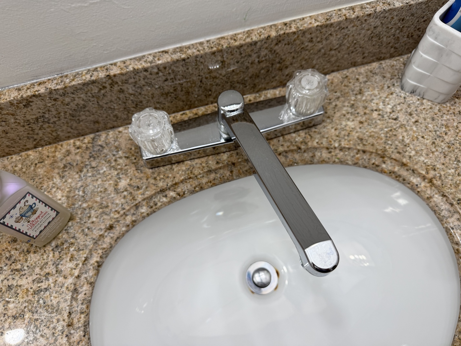 Bathroom faucet replacement