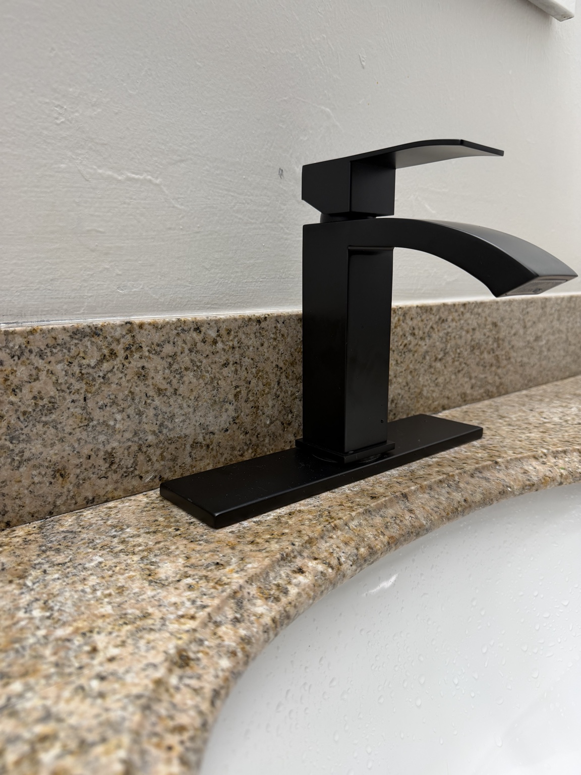 Bathroom faucet replacement
